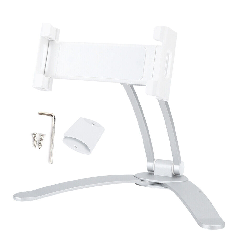 Phone Tablet Stand Desktop Mobile Stand Tablet Kitchen Wall Mount Aluminum Alloy 2 in 1 Stand 4 Phone Tablet Stand Desktop Mobile Stand Tablet Kitchen Wall Mount Aluminum Alloy 2 in 1 Stand 4